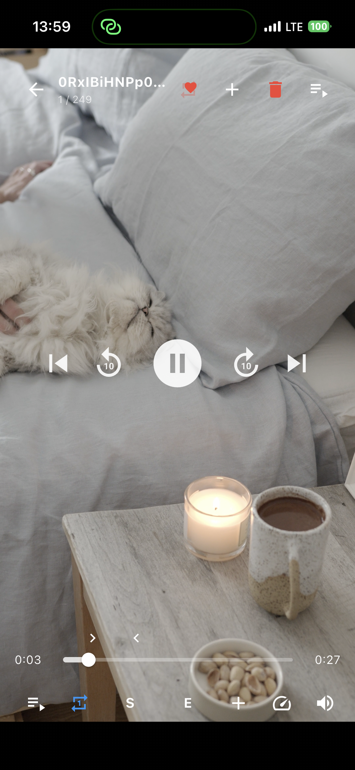 PlayingBox video screen